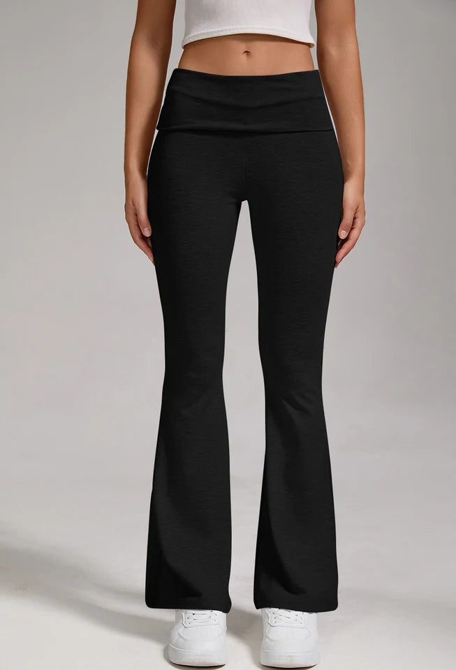 Women's Wide-Leg Sports Trousers Comfortable women's casual trousers High-waisted, buttock-lifting Fashionable sportswear